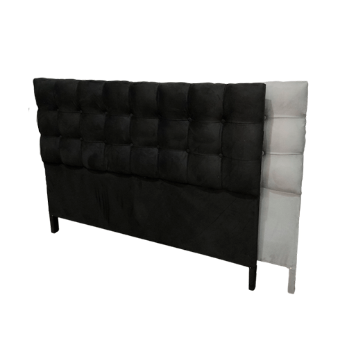 Respaldo Sommier Capitone  Queen Size 160Cm