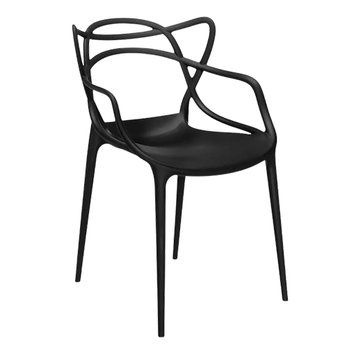 Sillon Master Negro X4