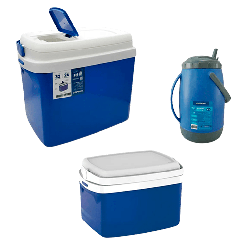 Combo X3 (1 Conservadora 32L + 1 Conservadora 12L + 1 Termo 2,5L)