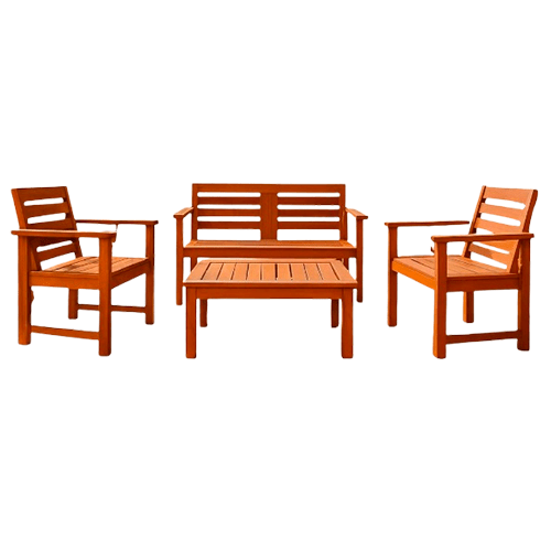 41/42/43 Conjunto Exterior Pino Laqueado
