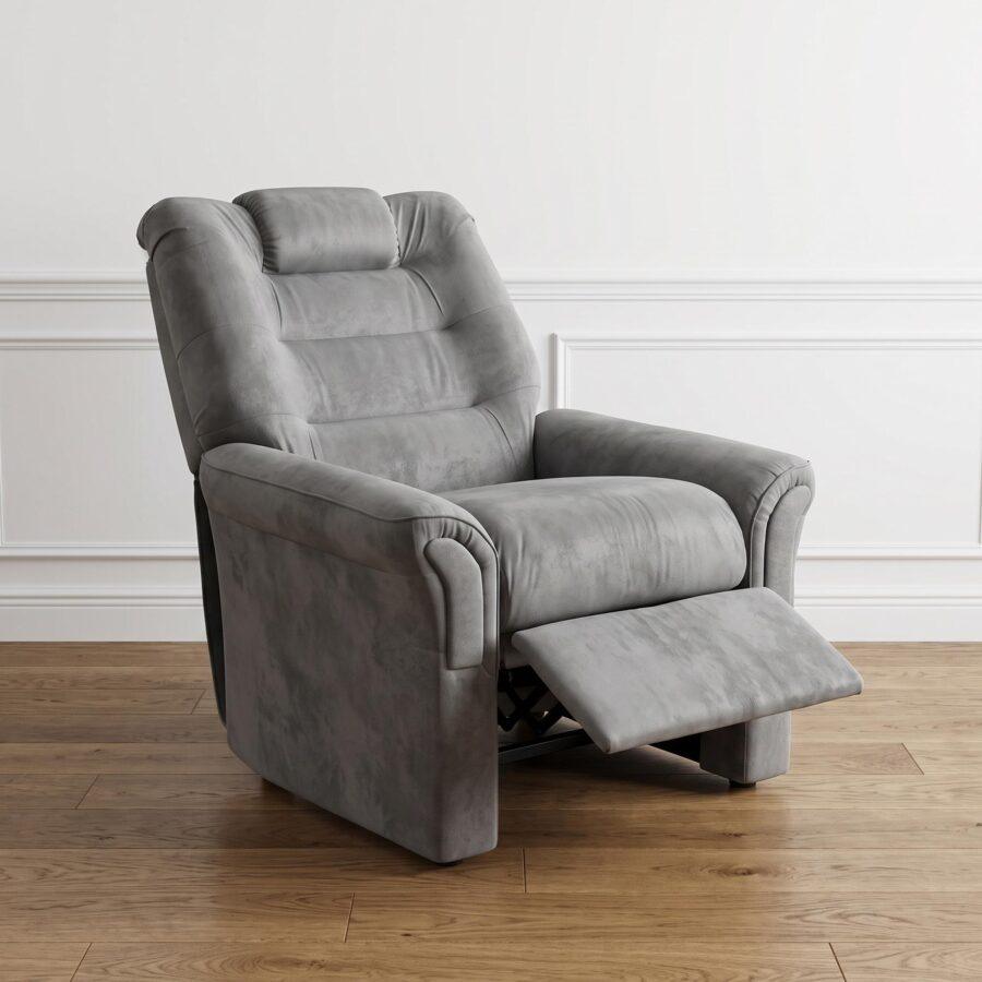 Sillon Reclinable Pana Negro
