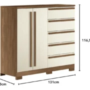 OT-CO-513-JA - 2 Comoda Malaga Gold