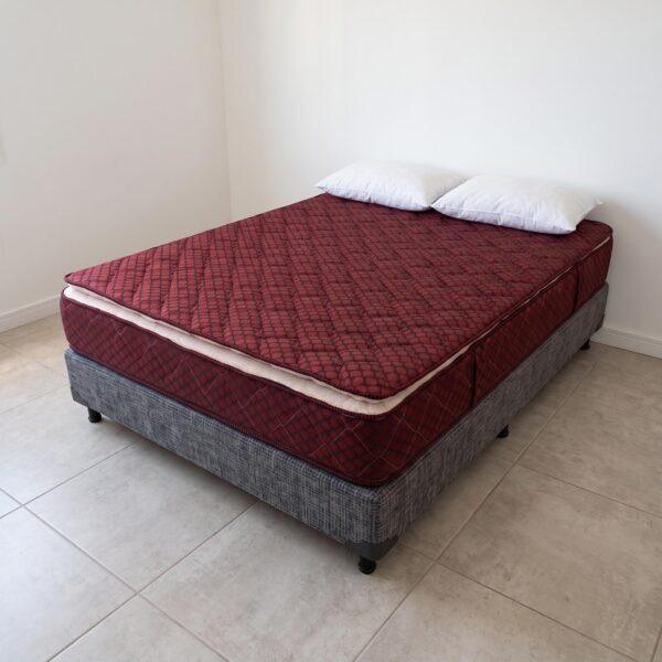 MK-CS-140-SI - 1 Conjunto de Sommier Siesta 2 Plazas y Media