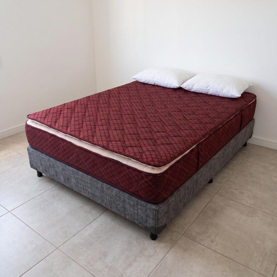 MK-CS-140-SI - 1 Conjunto de Sommier Siesta 2 Plazas y Media