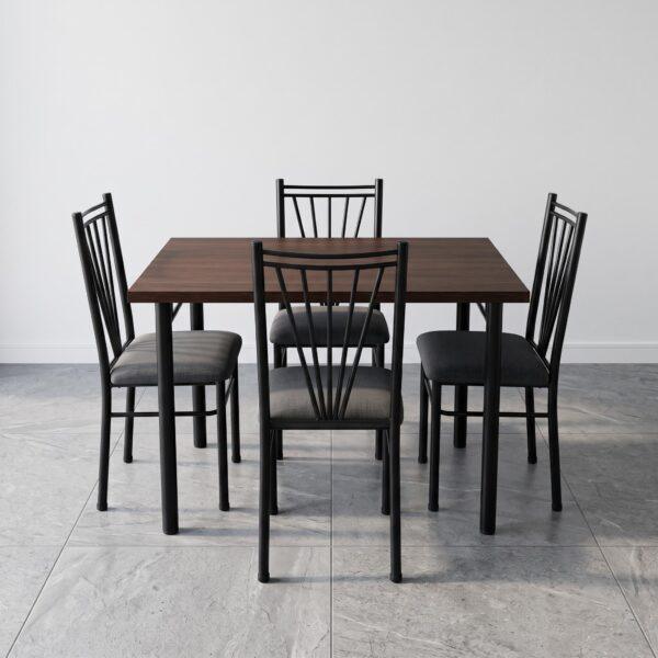 AD-JC-004-MR - 2 Juego de Mesa 120X80 + 4 Sillas Mil Rayos