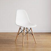 UN-SI-EAM-XB - 1 Set X4 Sillas Eames Blanca