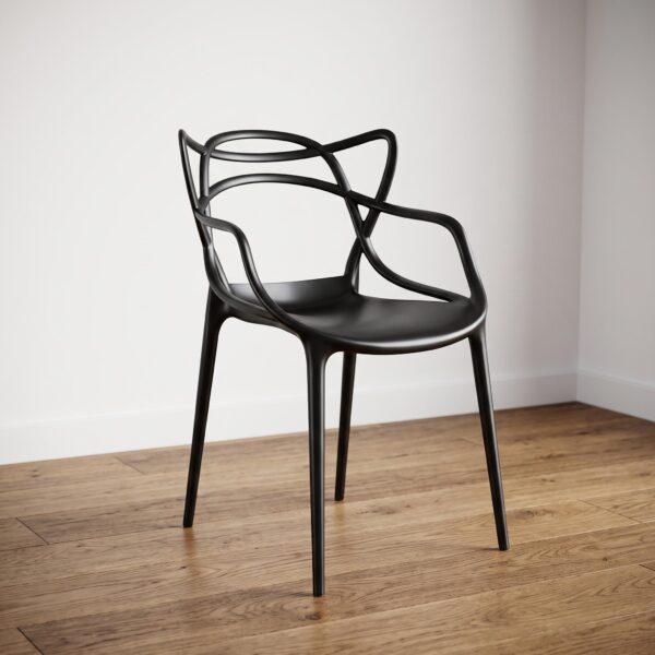 UN-SN-MAS-XX - 1 Sillon Master Negro X4