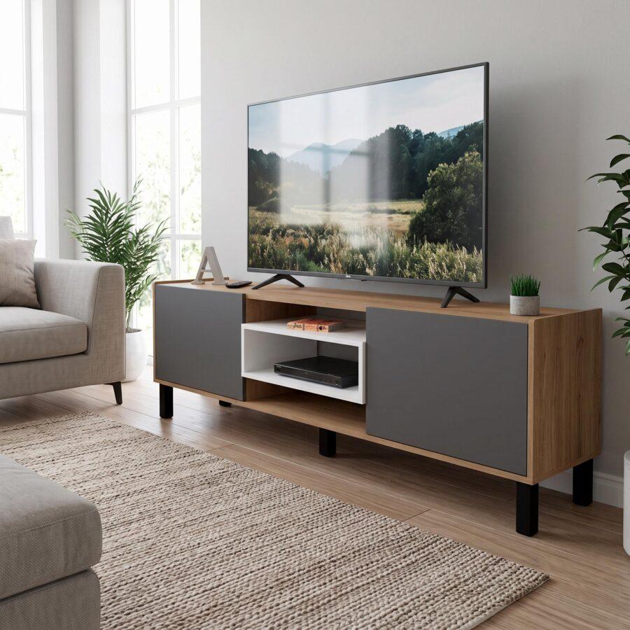 Rack TV 180Cm Melamina