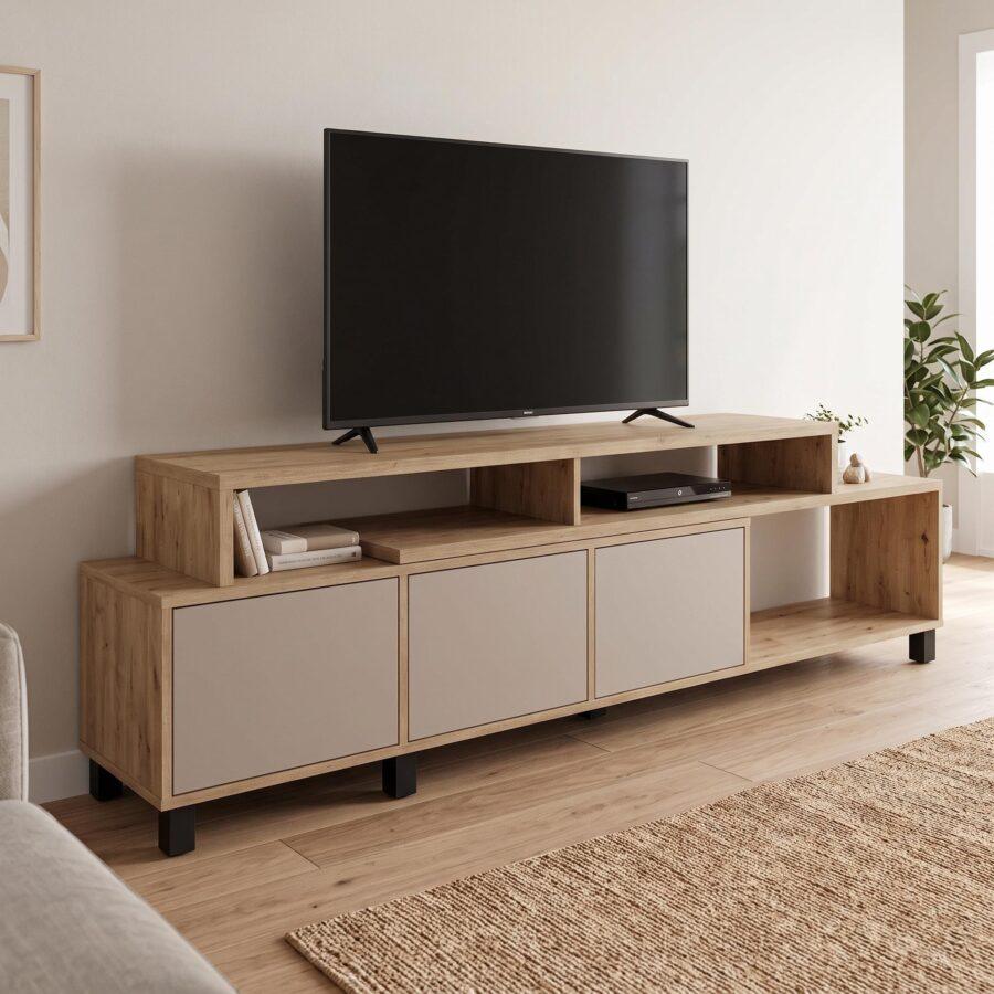 Rack TV 160Cm a 240Cm Extensible Melamina