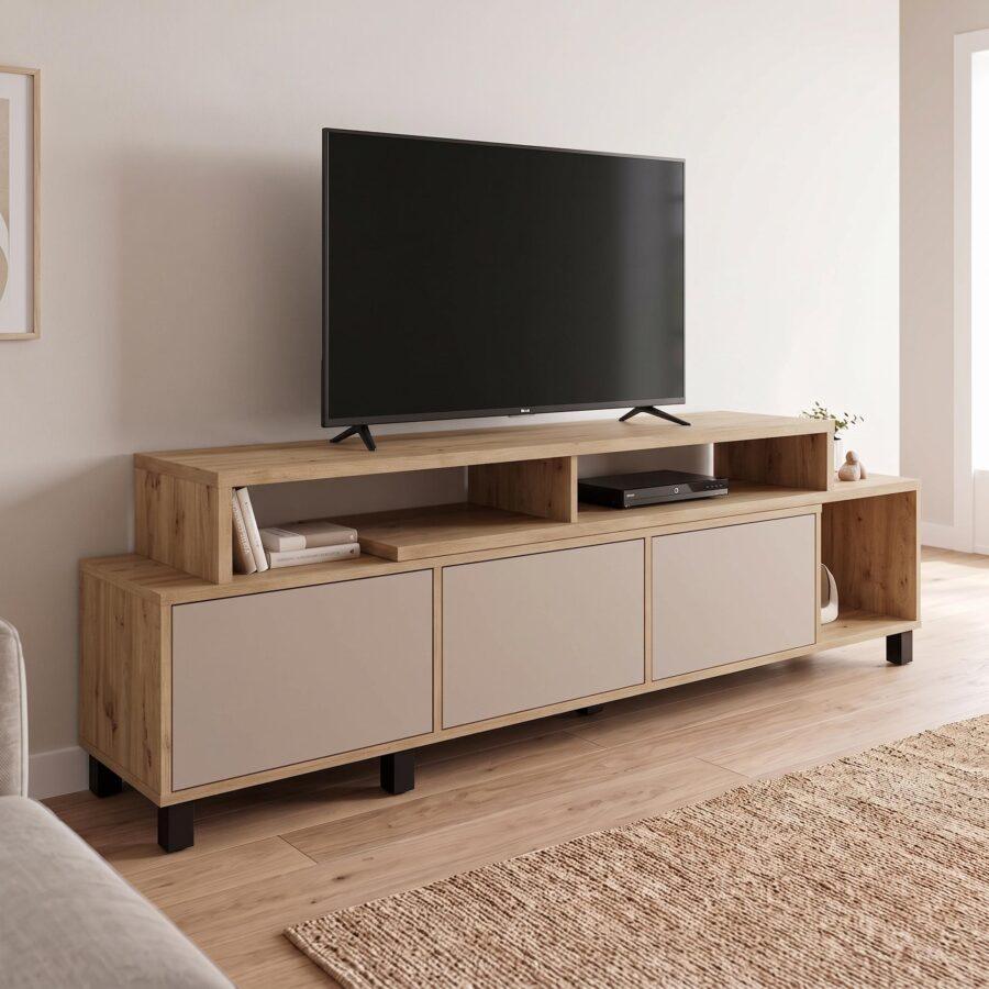 Rack TV 160Cm a 240Cm Extensible Melamina