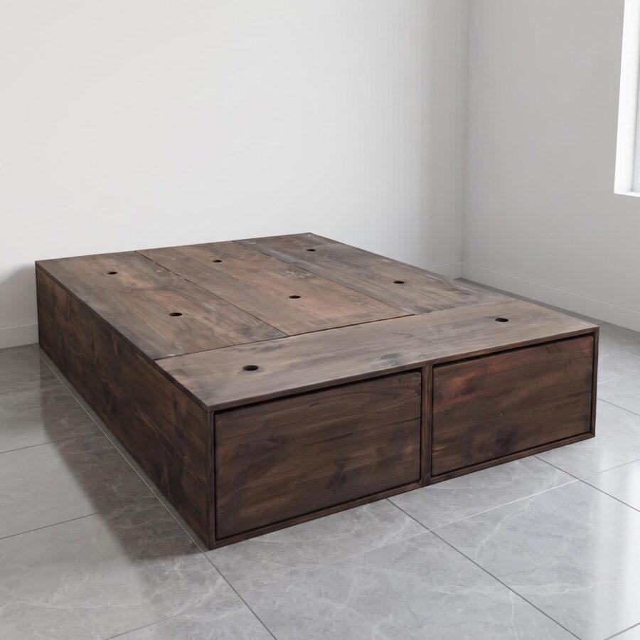 Cama Box 2 Plazas y Media 140X190X41