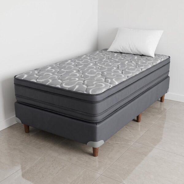 Conjunto de Sommier Corex  1 Plaza y Media