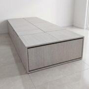 Box con Cajon y Zapatero 1 Plaza y Media 100X190