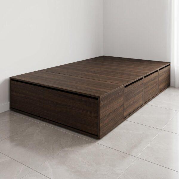 Box con Cajon y Zapatero 1 Plaza 80X190