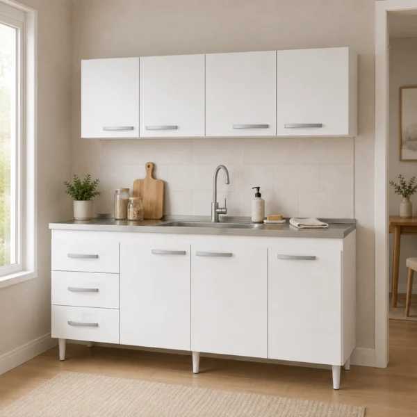 Amoblamiento de Cocina 160 Melamina