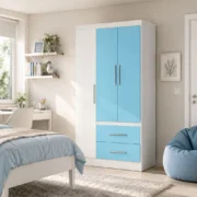 Ropero 3 Puertas 2 Cajones