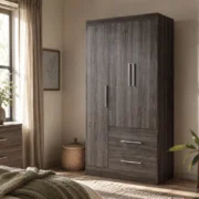 Ropero 3 Puertas 2 Cajones