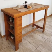 Barra Desayunadora 140X60 Pino Lustrado