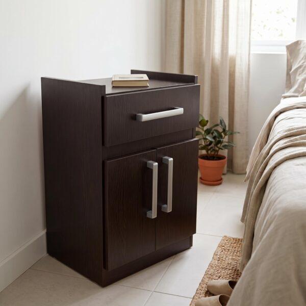 Mesa de Luz Baja 2Ptas 1 Cajon